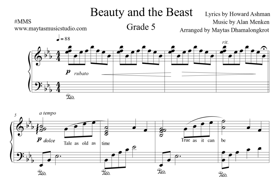 Beauty and the Beast grade 5